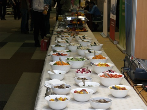 еда на конфе